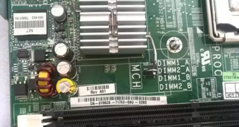 DELL PE850 Serverová základní deska Y8628 FJ365 CN-0Y8628 CN-0FJ365 DDR2 LGA775