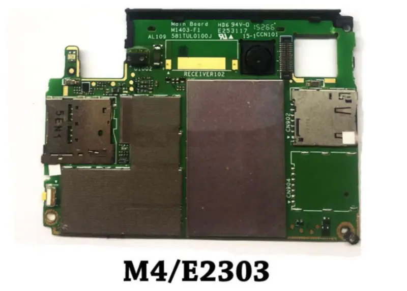 Základní deska Sony Xperia M4 E2303 s jednou SIM kartou odblokovaná