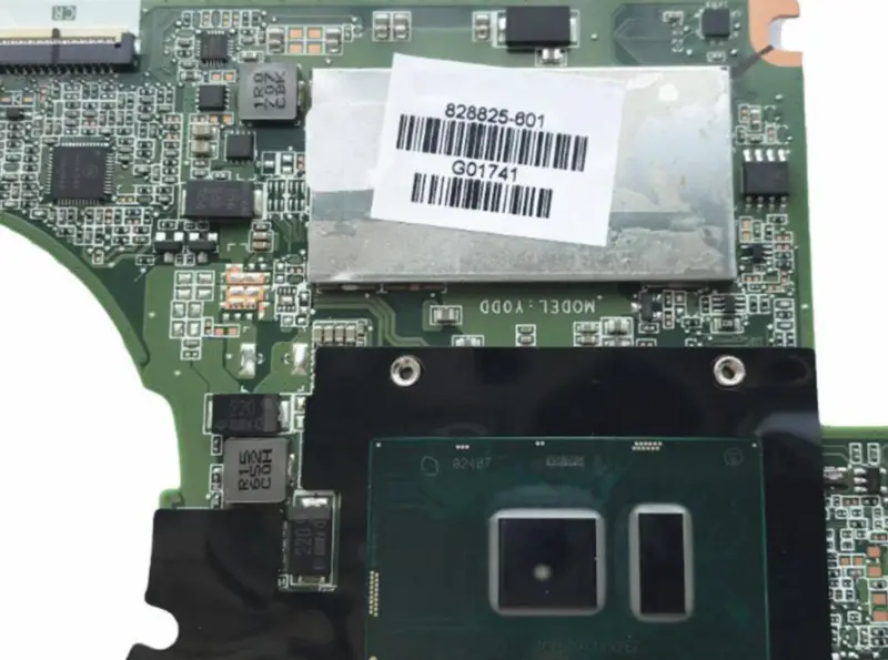 HP Spectre X360 13-4000 G2 828825-601 s procesorem SR2EZ i7-6500u 8GB RAM DAY0DDMBAE0 Základní deska pro notebooky