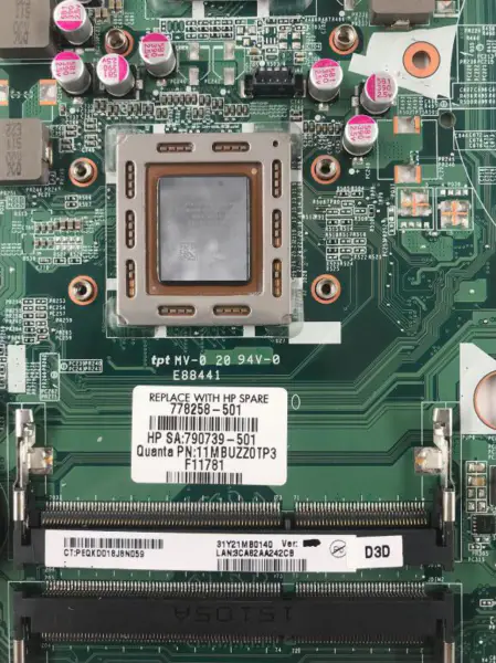 Základní deska HP 15-P M260 778258-501 778258-001 778258-601 DAY21AMB6D0