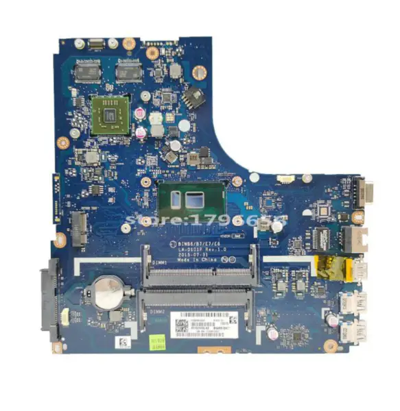 Lenovo B51-80 BIWB6/B7/E7/E8 LA-D101P Základní deska pro notebooky I7-6500U CPU 2G/GPU FRU : 5B20K57307