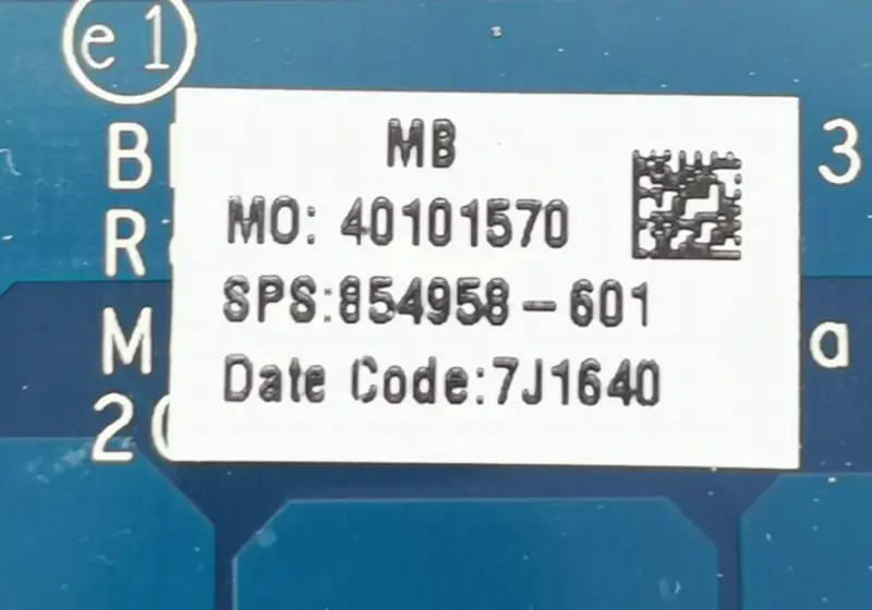 HP 15-BA 854958-001 854958-601 854958-501 BDL51 LA-D713P základní deska