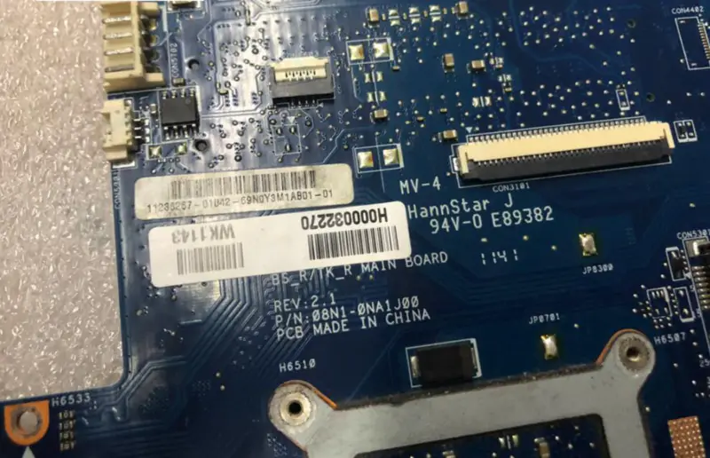 Toshiba Satellite L775 L775-S7105 REV 2.1 H000032270 PN:08N1-0NA1J00 Základní deska pro notebooky Intel HM65 DDR3