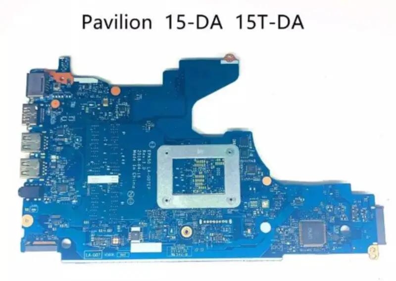 HP 15-DA 15-DA0076nr L20373-601/ L49974-601 EPK50 LA-G07EP se základní deskou pro notebooky SR3LD I3-7020U DDR4