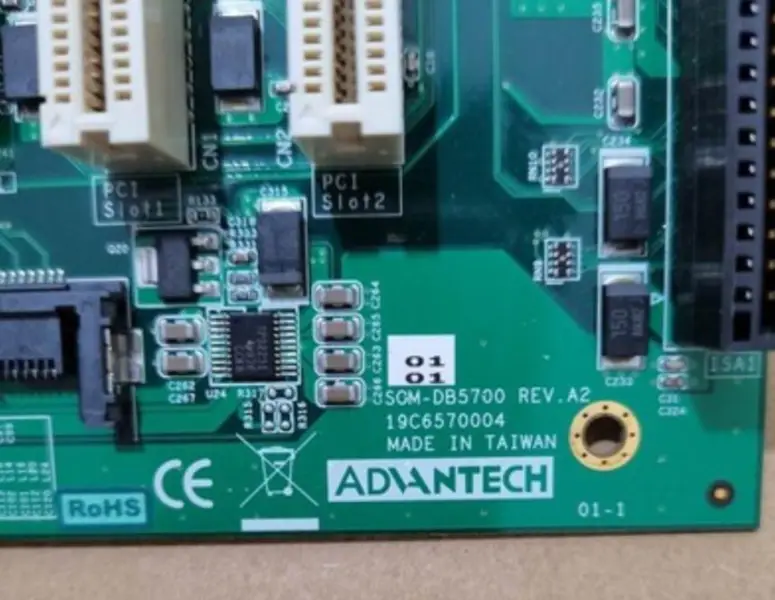 Advantech SOM-DB5700 REV.A2 Průmyslová základní deska backplane
