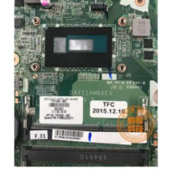 Základní deska HP 777104-001 DAT11AMB6E0 s procesorem i5-5200
