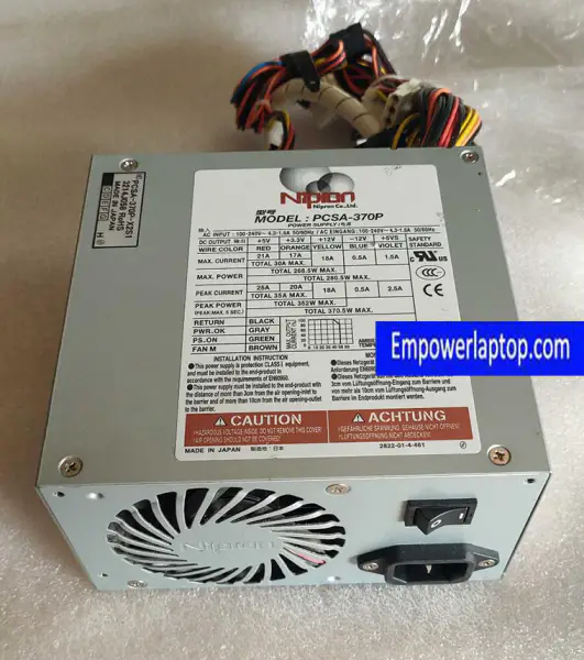 Napájecí zdroj NiPron PCSA-370P 370W PCSA-370P-X2S1