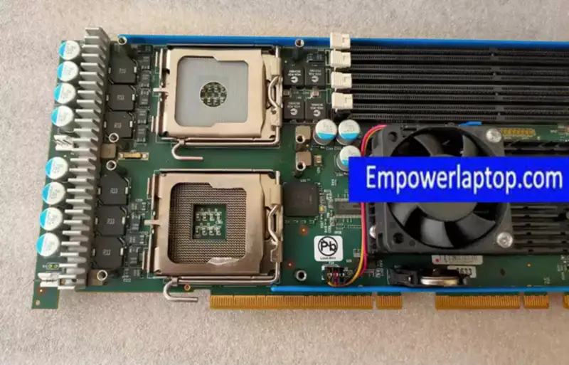 92-506633-XXX REV:F-04 Průmyslová základní deska LGA771 se dvěma procesory