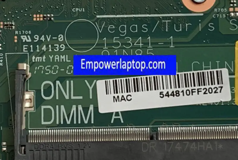 DELL 3567 3467 3568 3468 3576 15341-1 CN-0GV5TG CN-031T2G Motherboard with I5-7200U