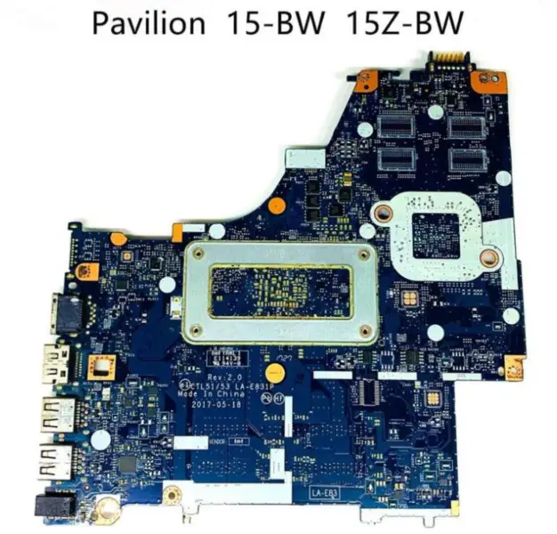 HP 15-BW015CY 15-BW032WM 15-BW 924717-601 924717-001 CTL51/53 LA-E831P s CPU A12-9720P Základní deska CTL51/53 LA-E831P
