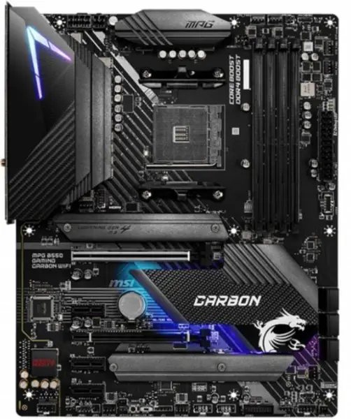 MSI MPG B550 GAMING CARBON WIFI základní deska Socket AM4 DDR4