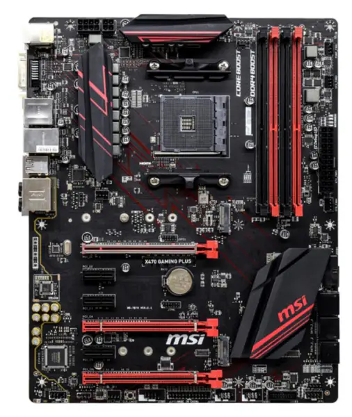Základní deska MSI X470 GAMING PLUS Socket AM4