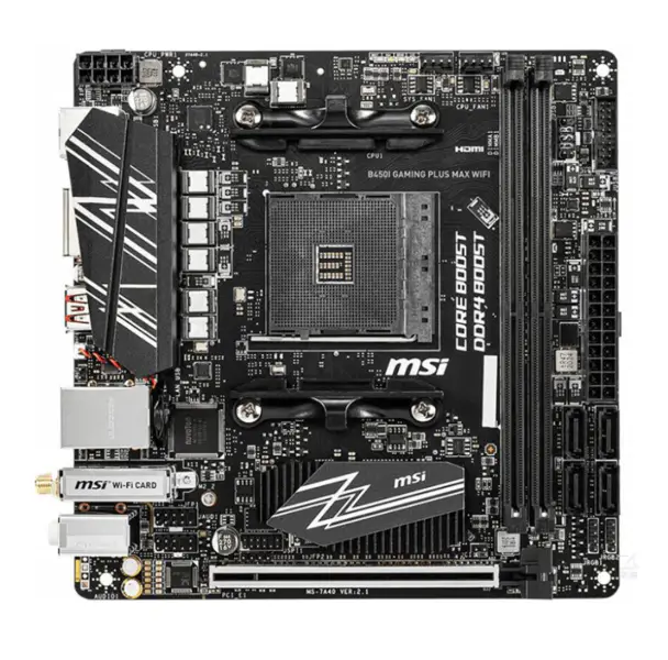 MSI B450I GAMING PLUS MAX WIFI Základní deska Socket AM4 DDR4
