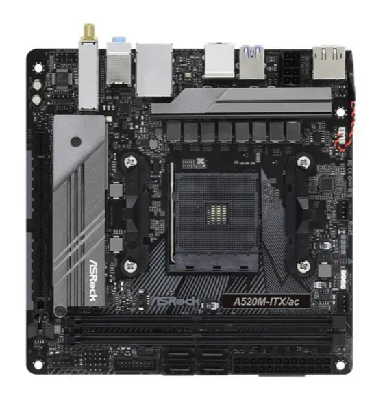 ASRock Super Alloy A520M-ITX/ac základní deska Socket AM4 CPU DDR4