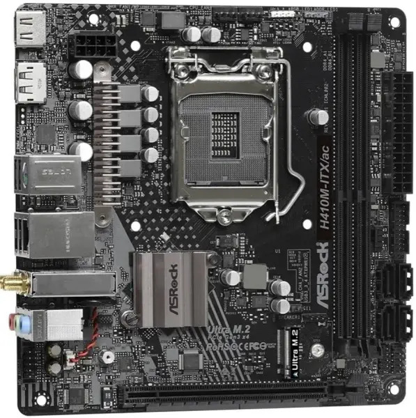 Základní deska ASRock H410M-ITX/ac LGA1200 DDR4