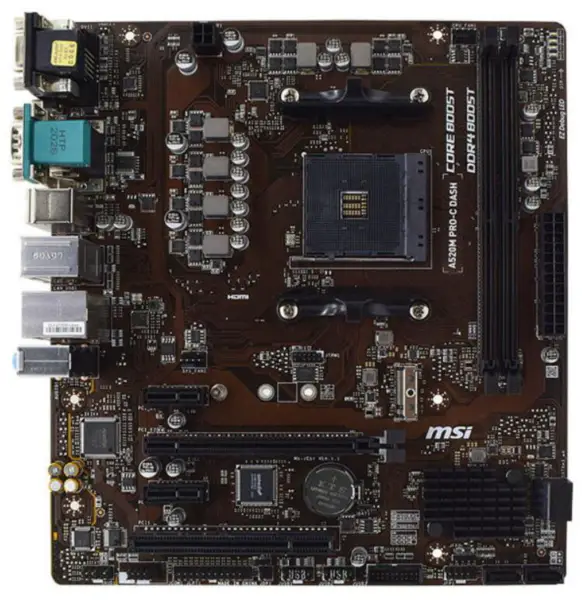 Základní deska MSI A520M PRO-C DASH Socket AM4 DDR4