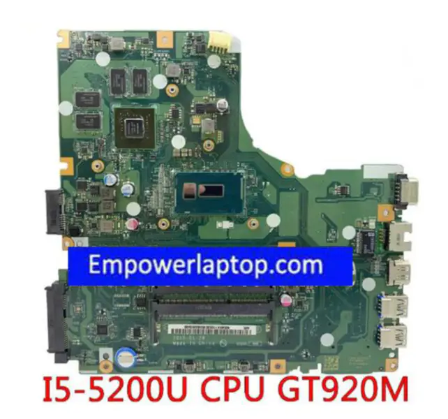 Základní deska ACER E5-473 E5-473G LA-C341P I5-5200U GT920M 2G