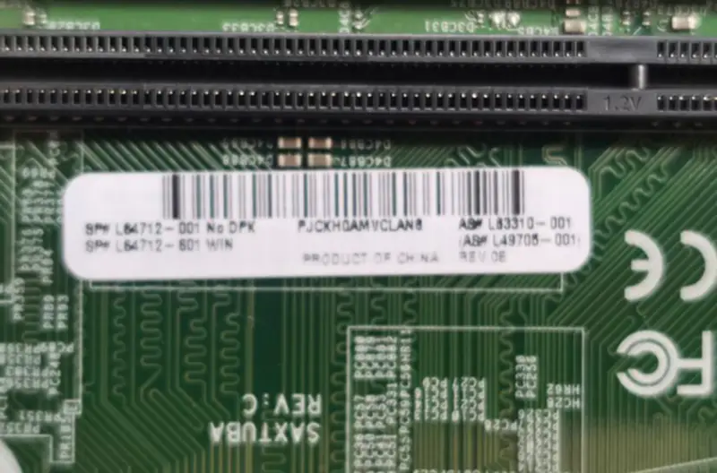 Základní deska HP ProDesk 400 G6 SFF L64712-001 L64712-601 L63310-001 L49705-001