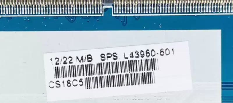 Základní deska HP EliteBook 840/850 G5 L43960-601 L43960-001 6050A2945601-MB-A01