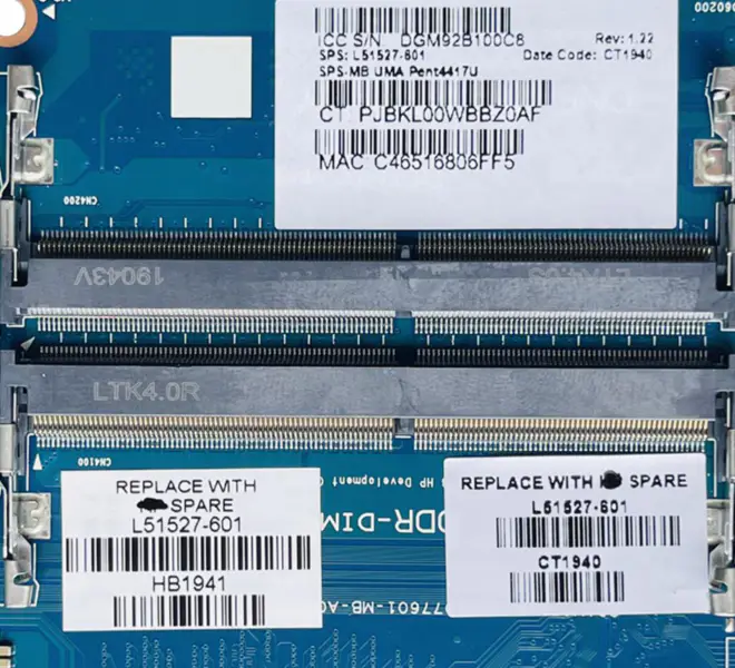 Základní deska HP 14-CK 14-CF 240 G7 L51527-001 L51527-601 6050A2977601-MB-A0