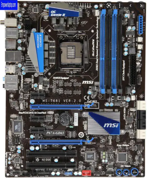 Základní deska MSI P67A-GD65 LGA1155 DDR3