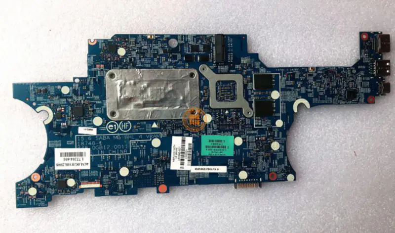 Hp X360 CONVERT 15-DR L63888-601 L63888-001 18748-1 448.0GB12.0011 Základní deska