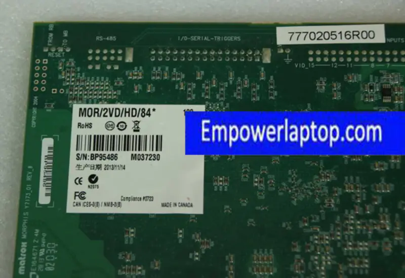 Zachytávací karta Matrox MOR/2VD/HD/84 Y7173_01