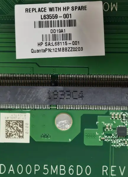 Základní deska HP 15-DY0013dx DA00P5MB6D0 L63559-001 L63559-601