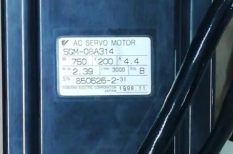 SGM-08A314 SGM08A314 Střídavý servomotor