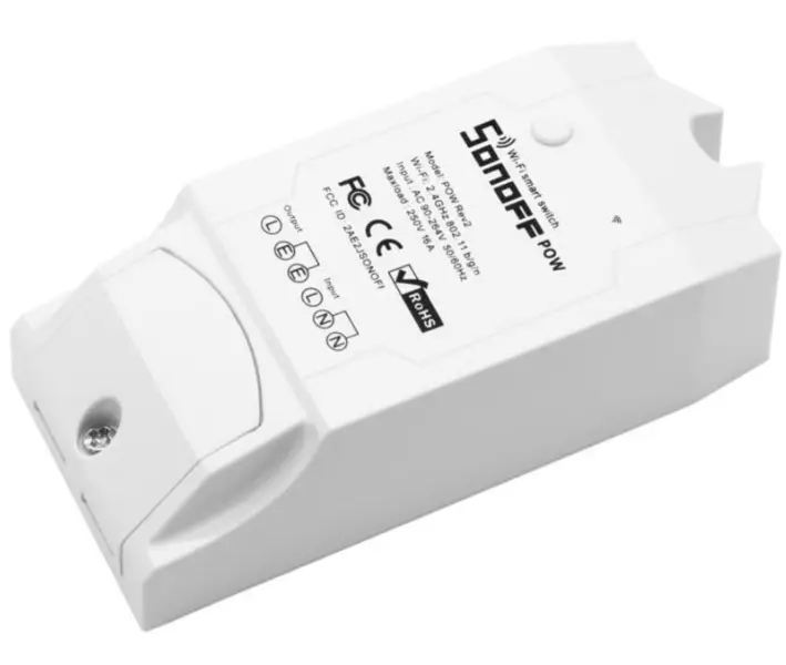 SONOFF Pow R2 WiFi Switch s měřením spotřeby energie WiFi Power Switch 15A Smart Wifi Switch Controller