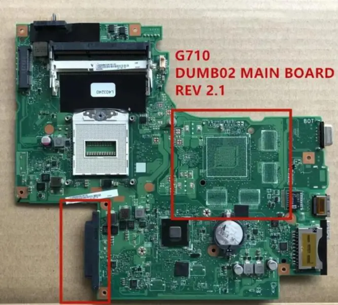 Základní deska Lenovo G710 DUMB02 REV 2.1