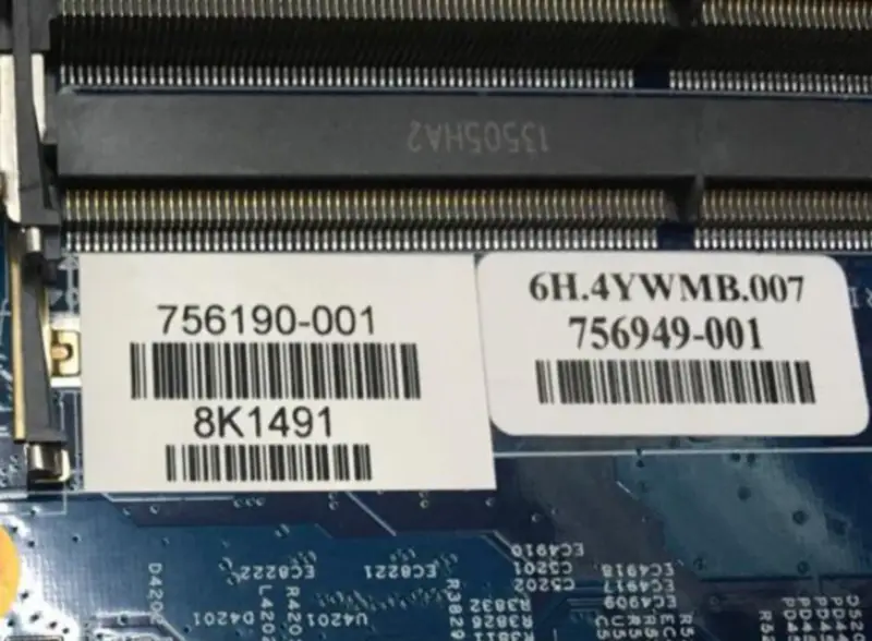 Základní deska HP 756190-001 756190-601 48.4YW03.011