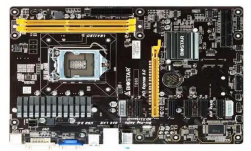 Biostar TB85 Strong základní deska 6PIC-E BTC LGA1150 ATX