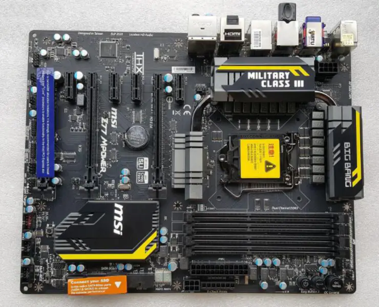 Základní deska MSI Z77 MPower Intel Z77 LGA1155 DDR3