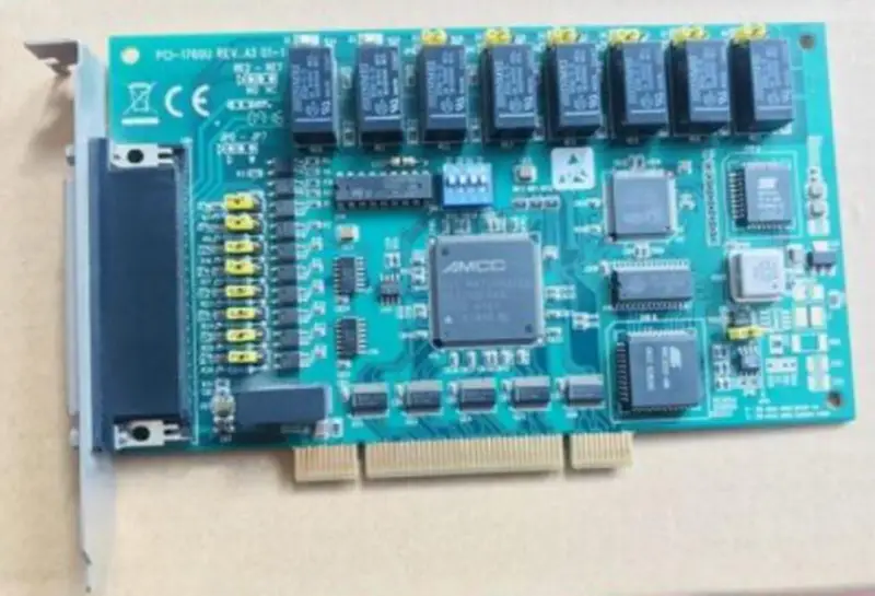 Advantech PCI-1760U REV.B1 A1 A2 8-ch relé a 8-ch izolovaný digitální vstup Univerzální PCI karta