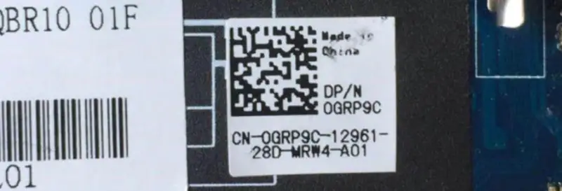 Základní deska Dell M18X R2 0GRP9C QBR10 LA-8321P GRP9C