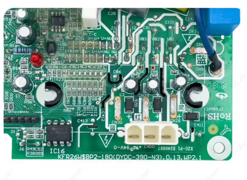 Řídicí deska klimatizace Midea KFR26W$BP2-180(DYDC-390-N3).D.13.WP2.1 Obvod PCB 202302100880