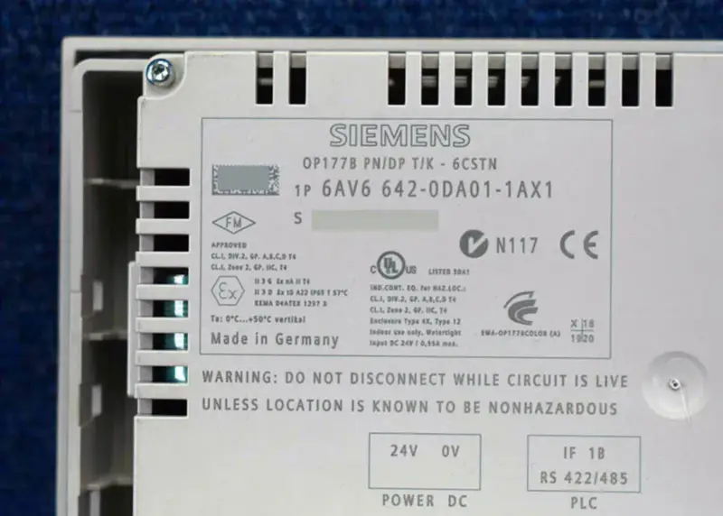 Siemens 6AV6642-0DA01-1AX1