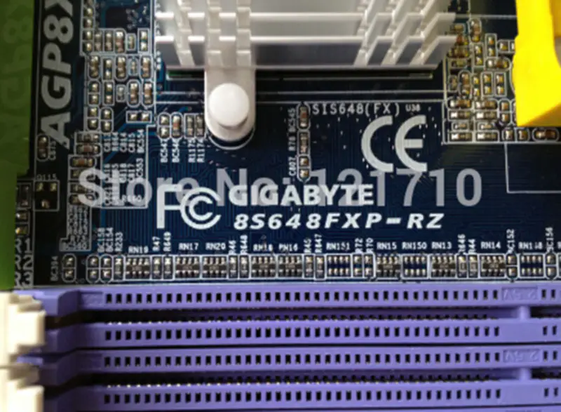 8S648FXP-RZ 478 socket SiS 648FX ATX pro průmyslové základní desky pro kontejnerové počítače