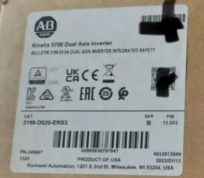 Allen-Bradley 2198-D020-ERS3
