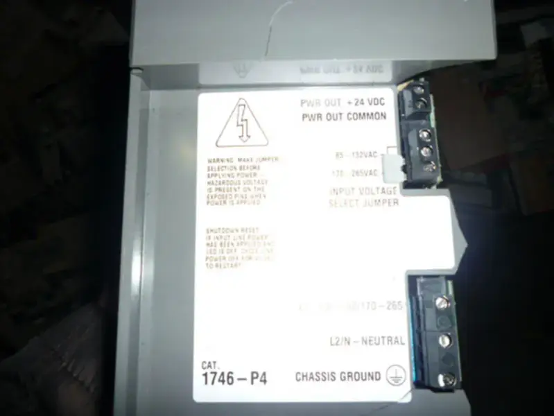 AB PLC 1746-P4