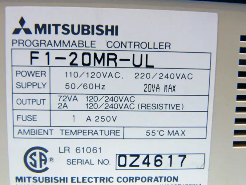 Mitsubishi F1-20MR-UL