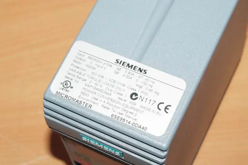 Siemens 6SE9514-0DA40