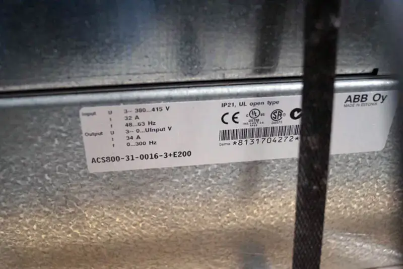 ABB ACS800-31-0016-3+E200