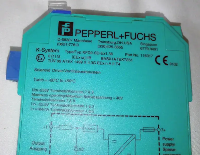 PEPPERL FUCHS KFD2-SD-EX1.36