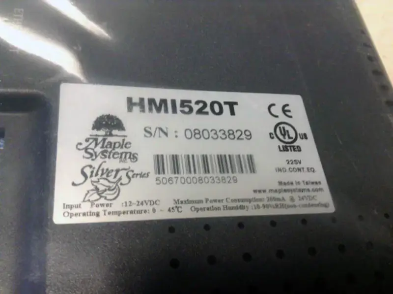 Maple Systems HMI520T