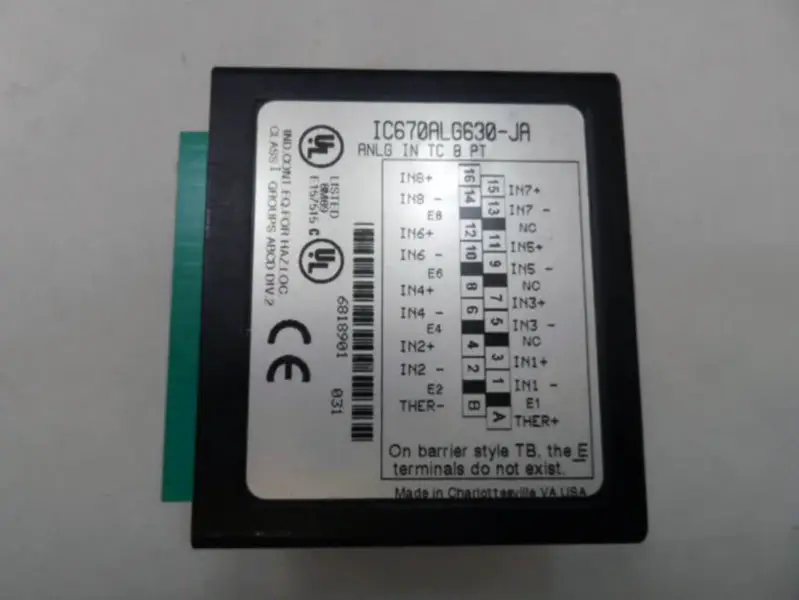 GE Fanuc IC670ALG630