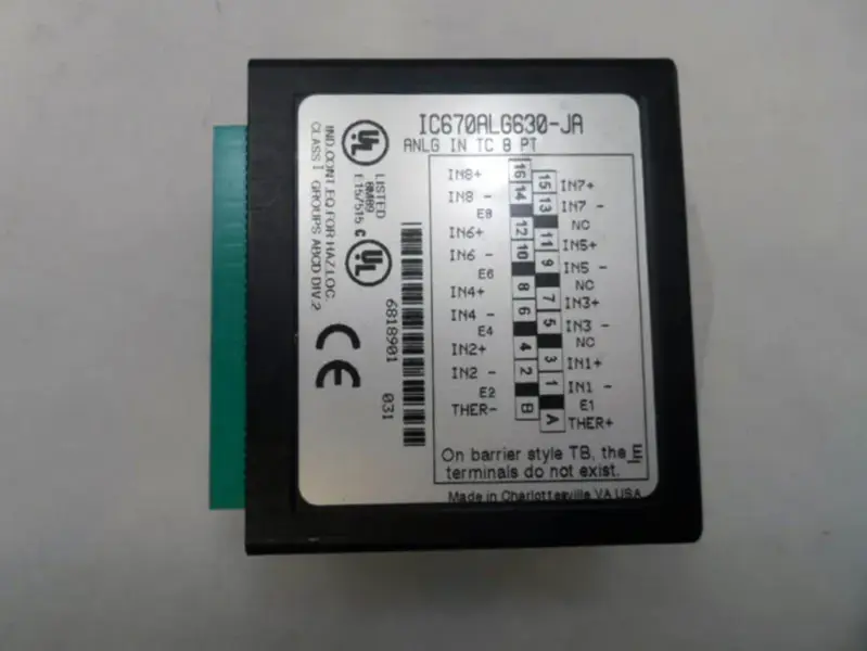 GE Fanuc IC670ALG630
