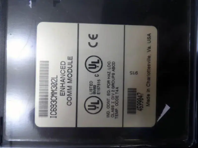 GE Fanuc IC693CMM302