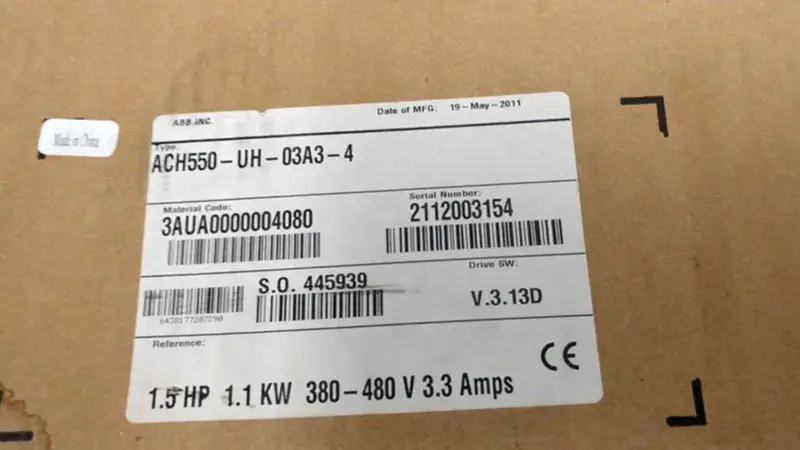 ABB ACH550-UH-03A3-4
